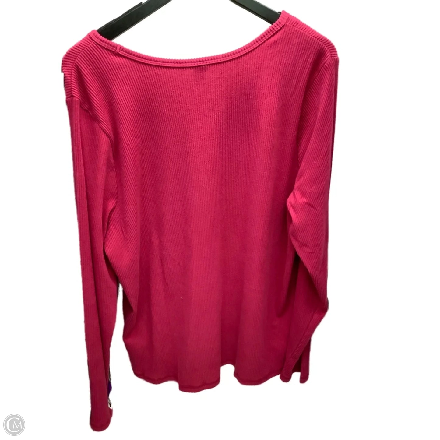 Top Long Sleeve By Old Navy In Pink, Size: 3x