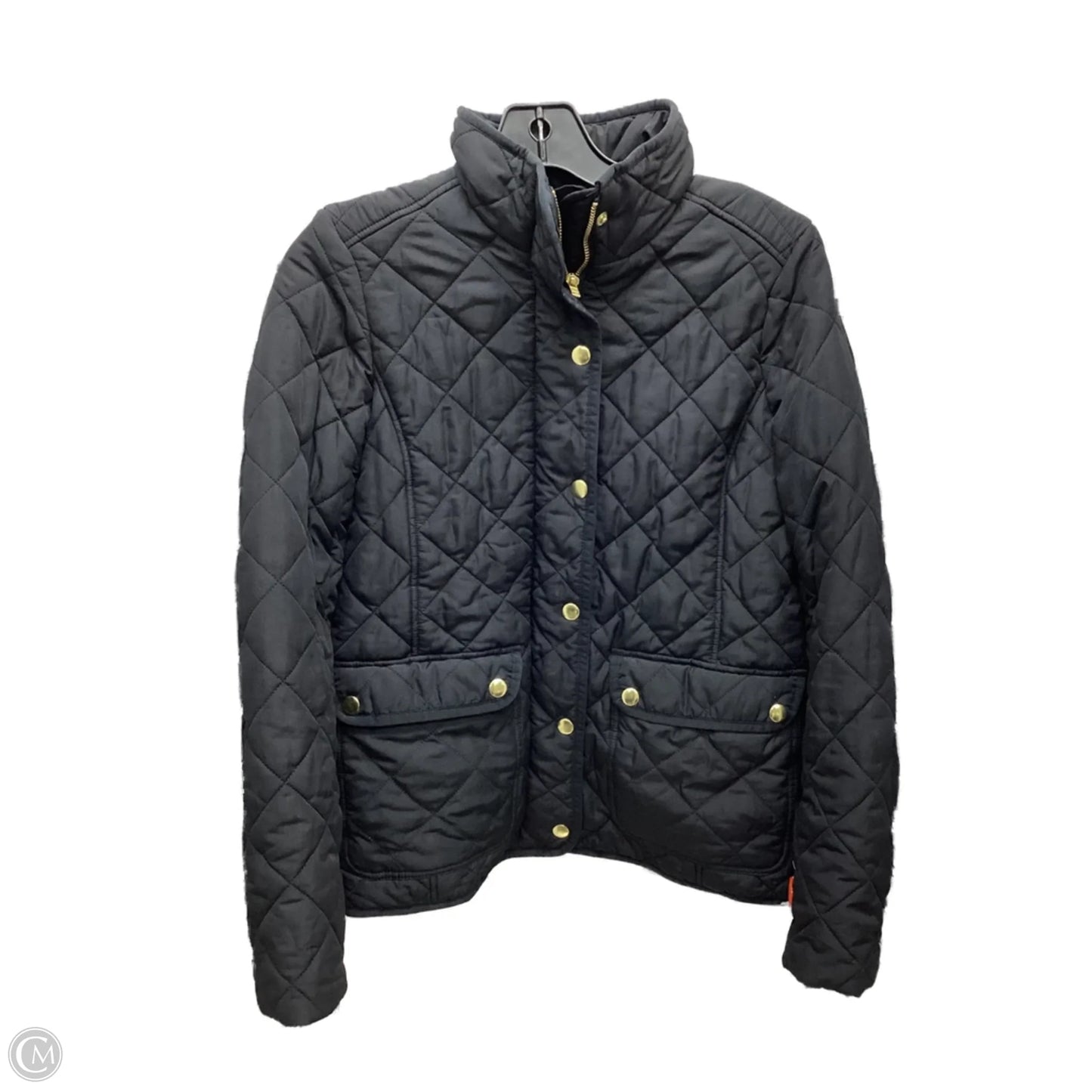 Jacket Puffer & Quilted By J. Crew In Black, Size: Xxs
