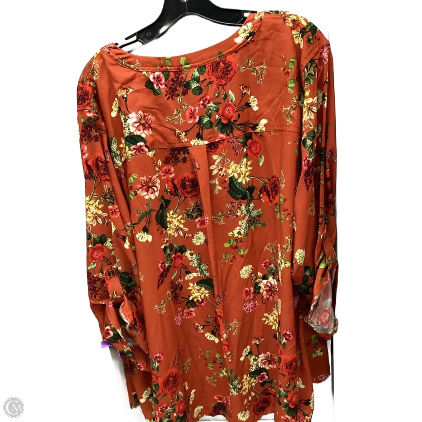 Top Long Sleeve By Torrid In Multi-colored, Size: 4x
