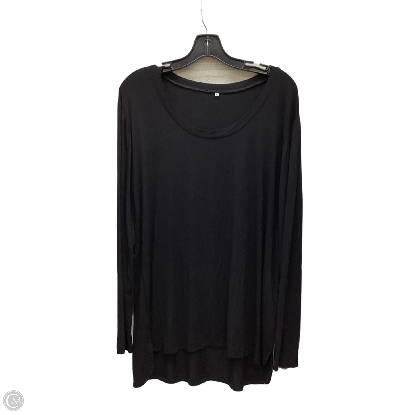 Top Long Sleeve By Clothes Mentor In Black, Size: Xl