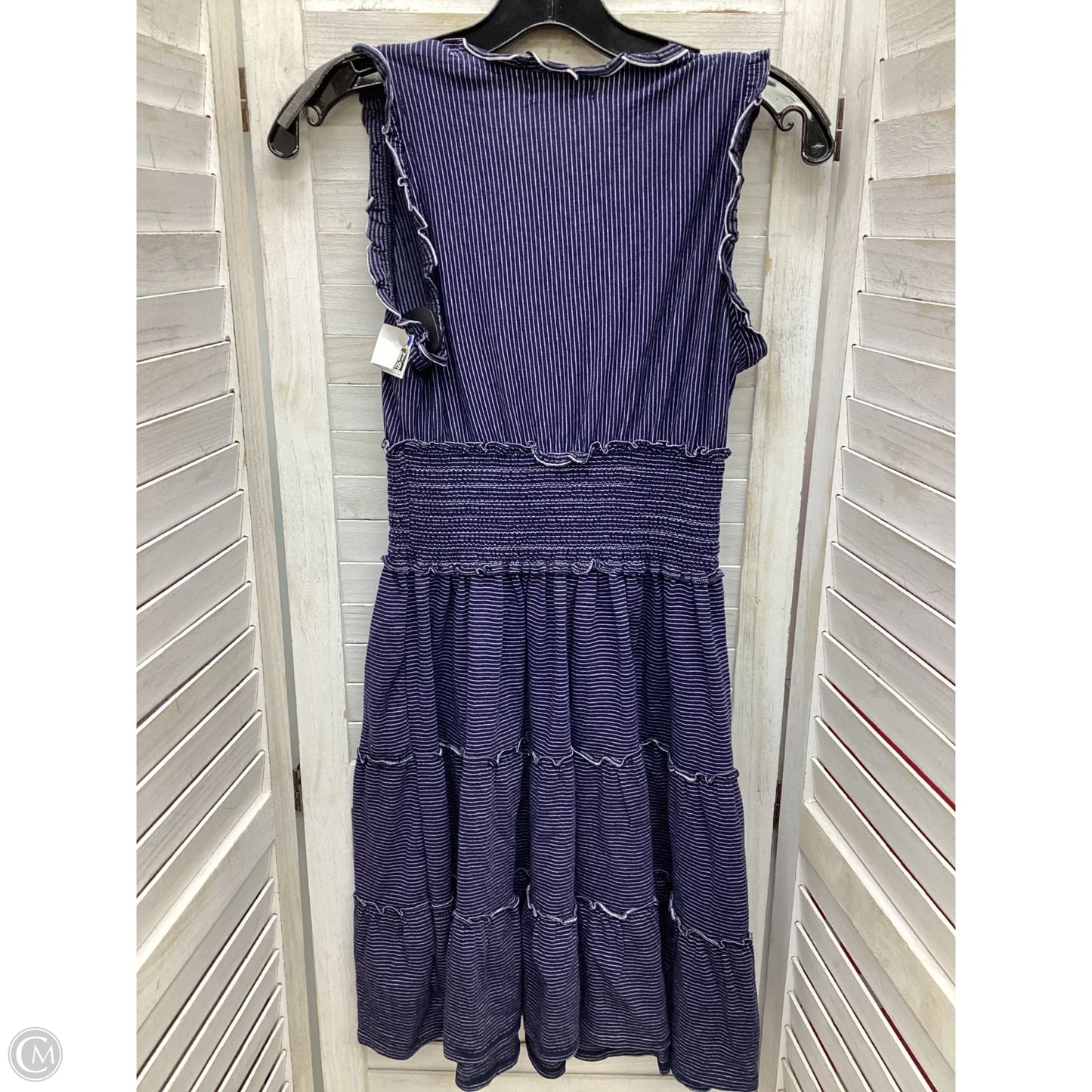 Dress Casual Short By Max Studio In Striped Pattern, Size: Xs