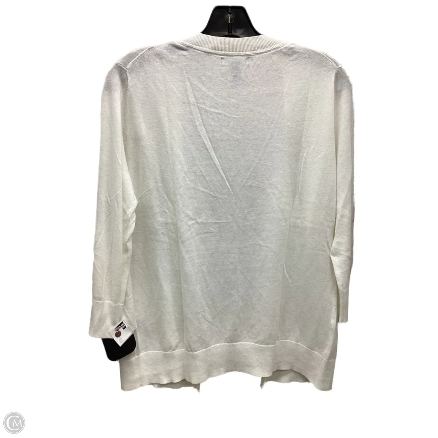 Cardigan By Gap In Ivory, Size: M