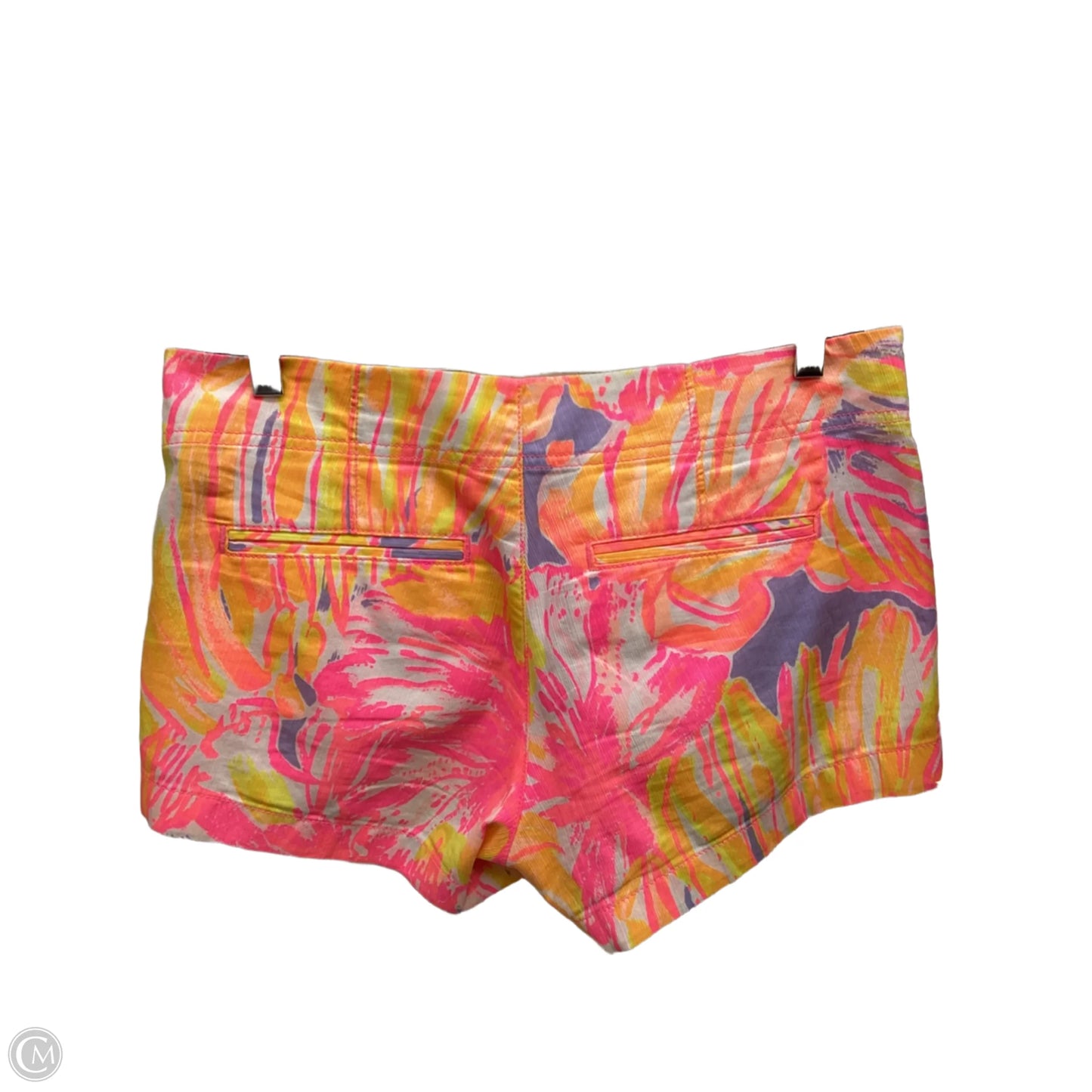 Shorts Designer By Lilly Pulitzer In Orange & Pink, Size: 2