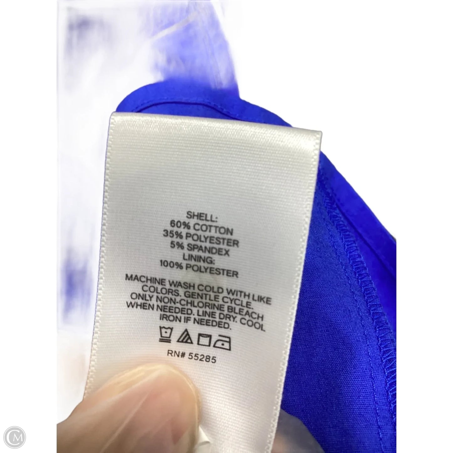 Dress Casual Short By Express In Blue, Size: M