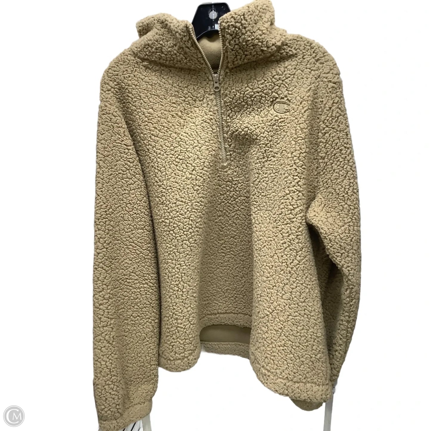 Jacket Faux Fur & Sherpa By Champion In Tan, Size: Xl