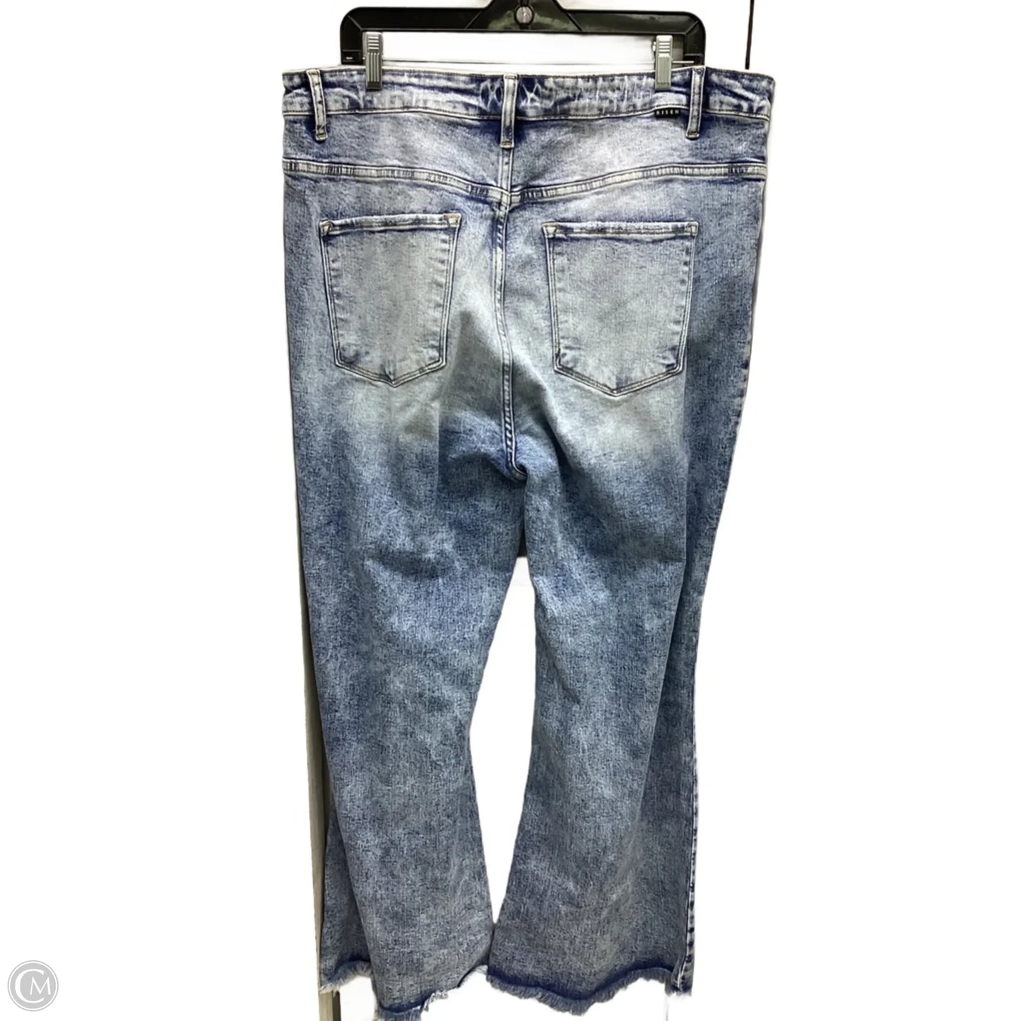 Jeans Boot Cut By Risen In Blue Denim, Size: 3x