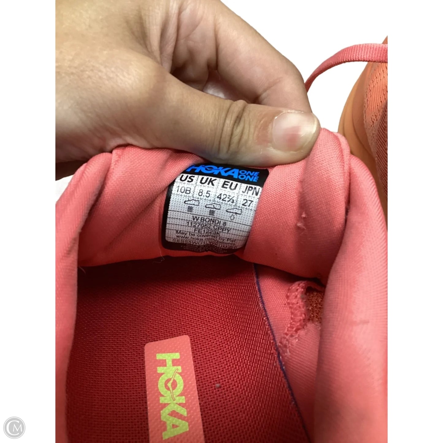 Shoes Athletic By Hoka In Pink, Size: 10