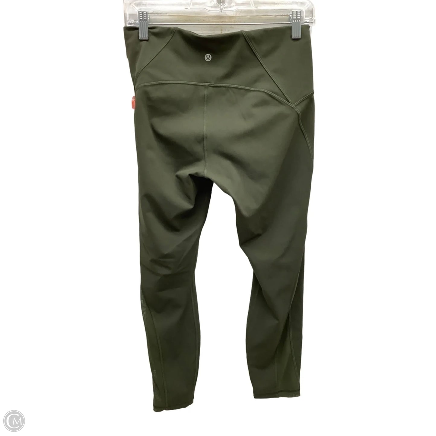 Athletic Leggings By Lululemon In Green, Size: 8