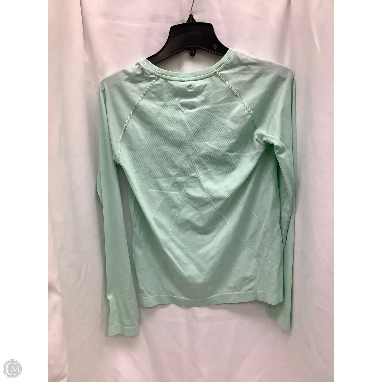 Athletic Top Long Sleeve Crewneck By All In Motion In Aqua, Size: M