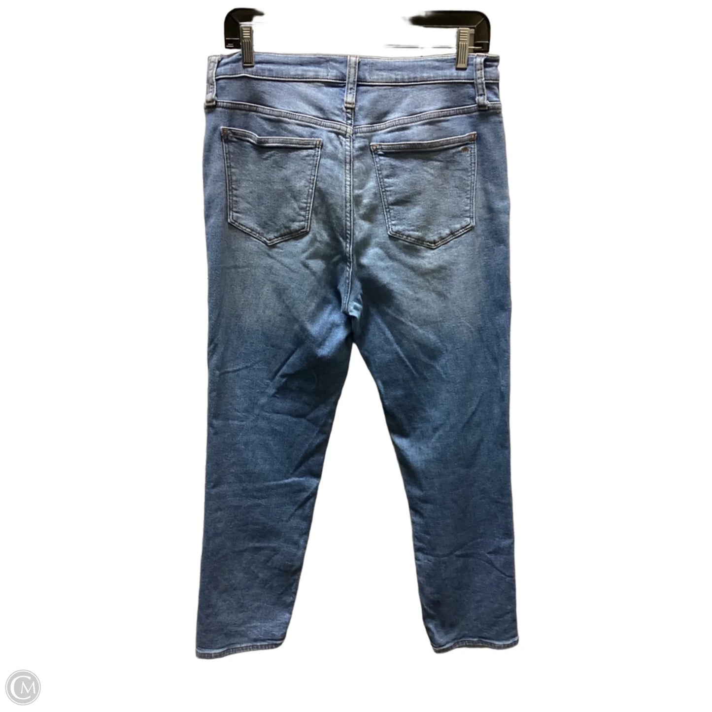 Jeans Straight By Madewell In Blue Denim, Size: 6