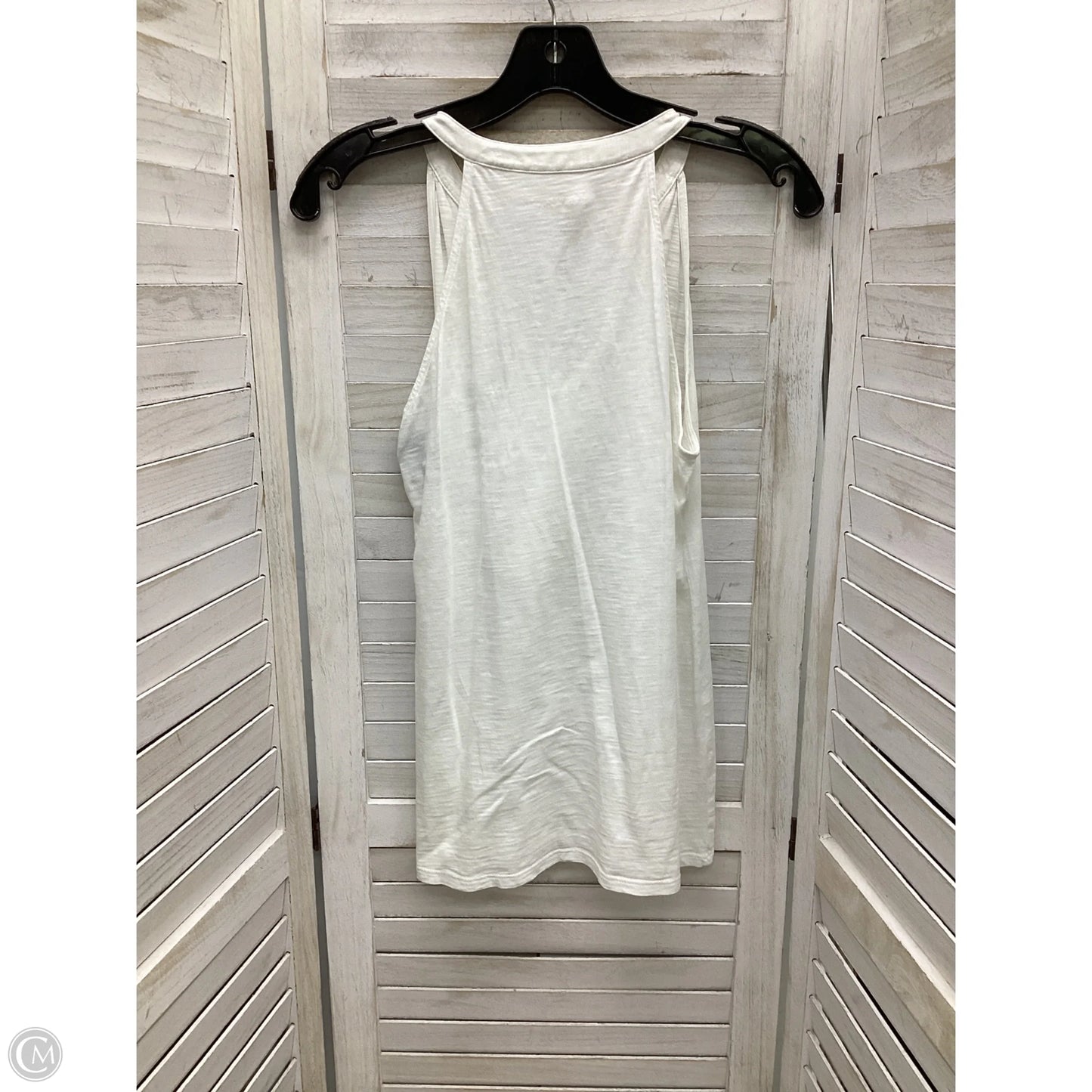 Tank Top Designer By Lilly Pulitzer In White, Size: S