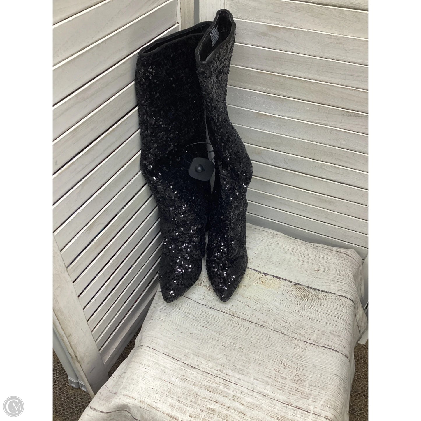 Boots Knee Heels By A New Day In Black, Size: 8.5