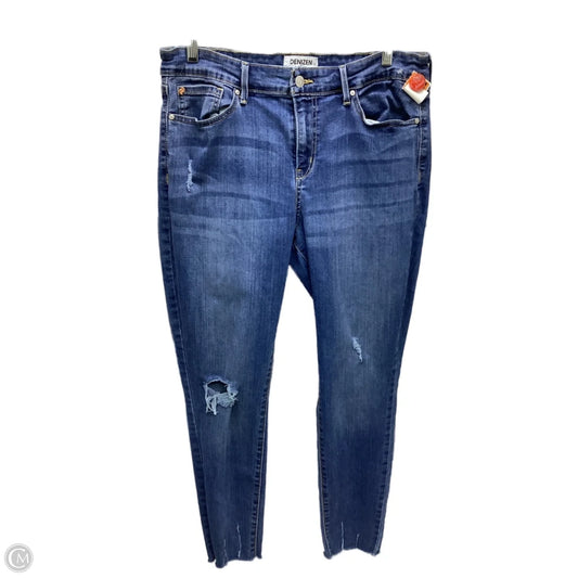 Jeans Skinny By Denizen By Levis In Blue Denim, Size: 10