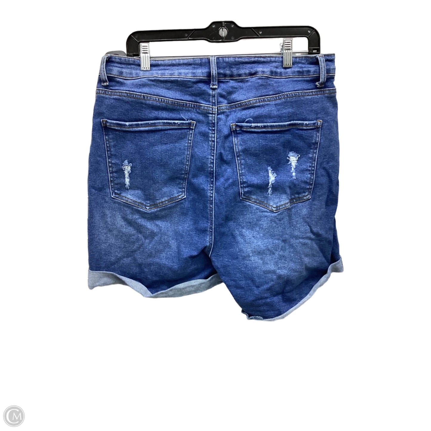 Shorts By Clothes Mentor In Blue Denim, Size: 3x