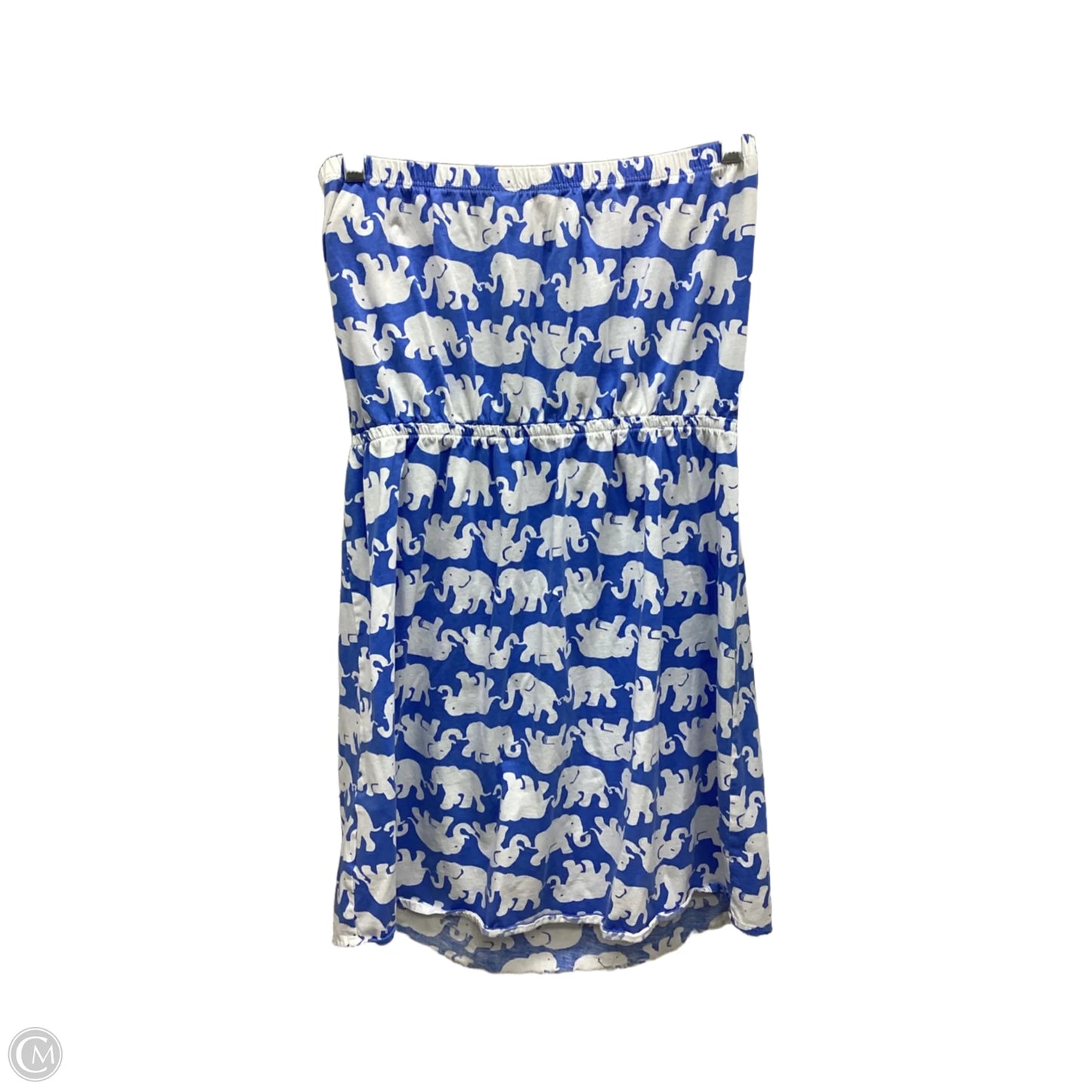 Dress Designer By Lilly Pulitzer In Blue & White, Size: L