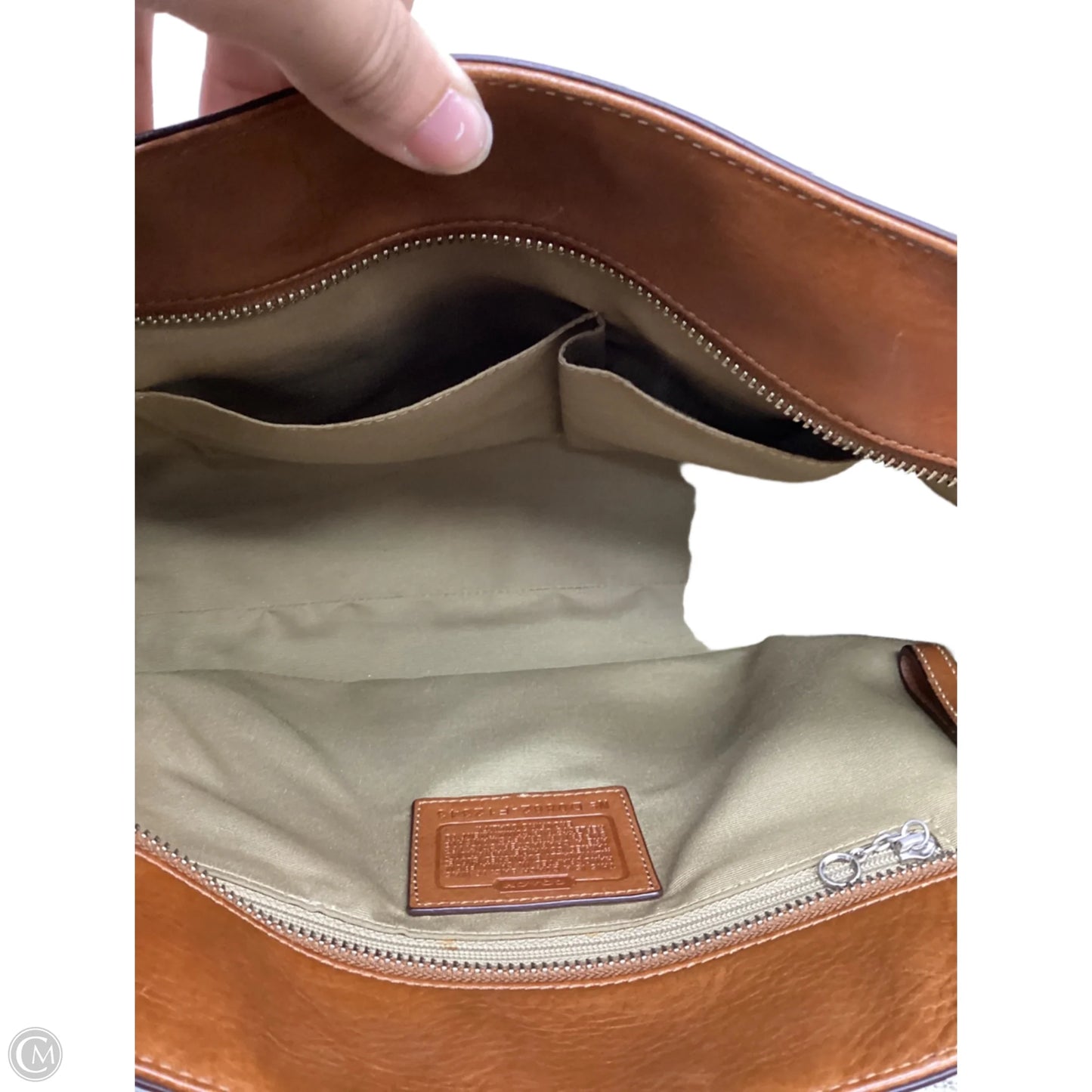Handbag Designer By Coach, Size: Medium