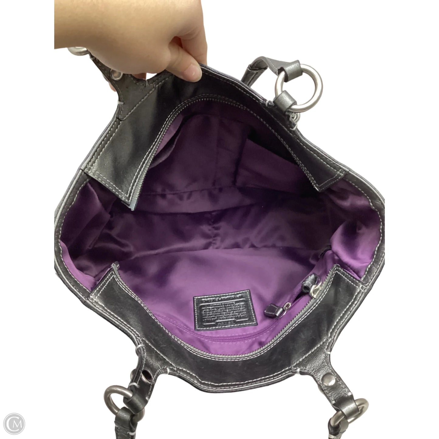 Handbag Designer By Coach, Size: Medium