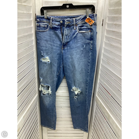 Jeans Straight By Old Navy In Blue Denim, Size: 6