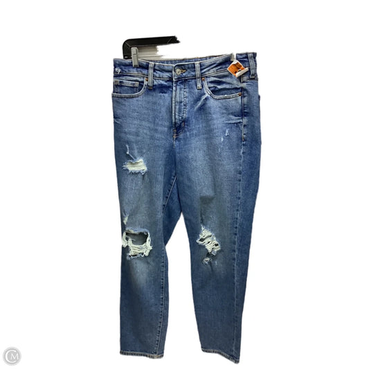 Jeans Straight By Old Navy In Blue Denim, Size: 6