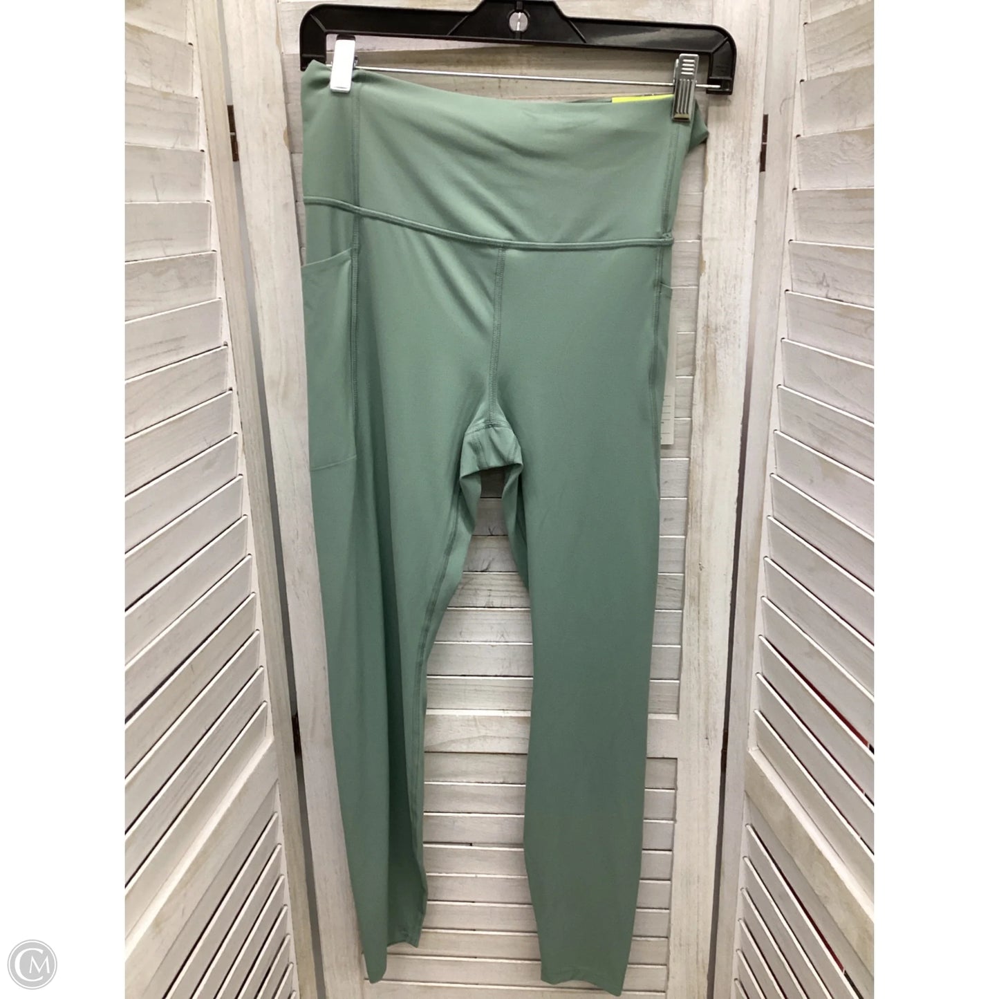 Athletic Leggings By All In Motion In Green, Size: L