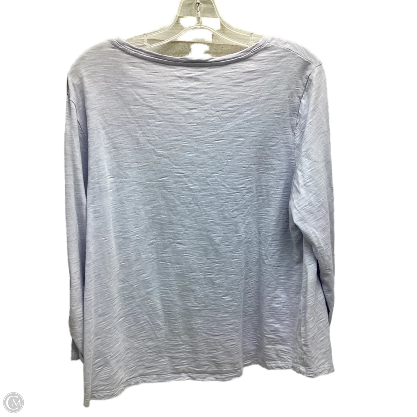 Top Long Sleeve By Chicos In Purple, Size: L