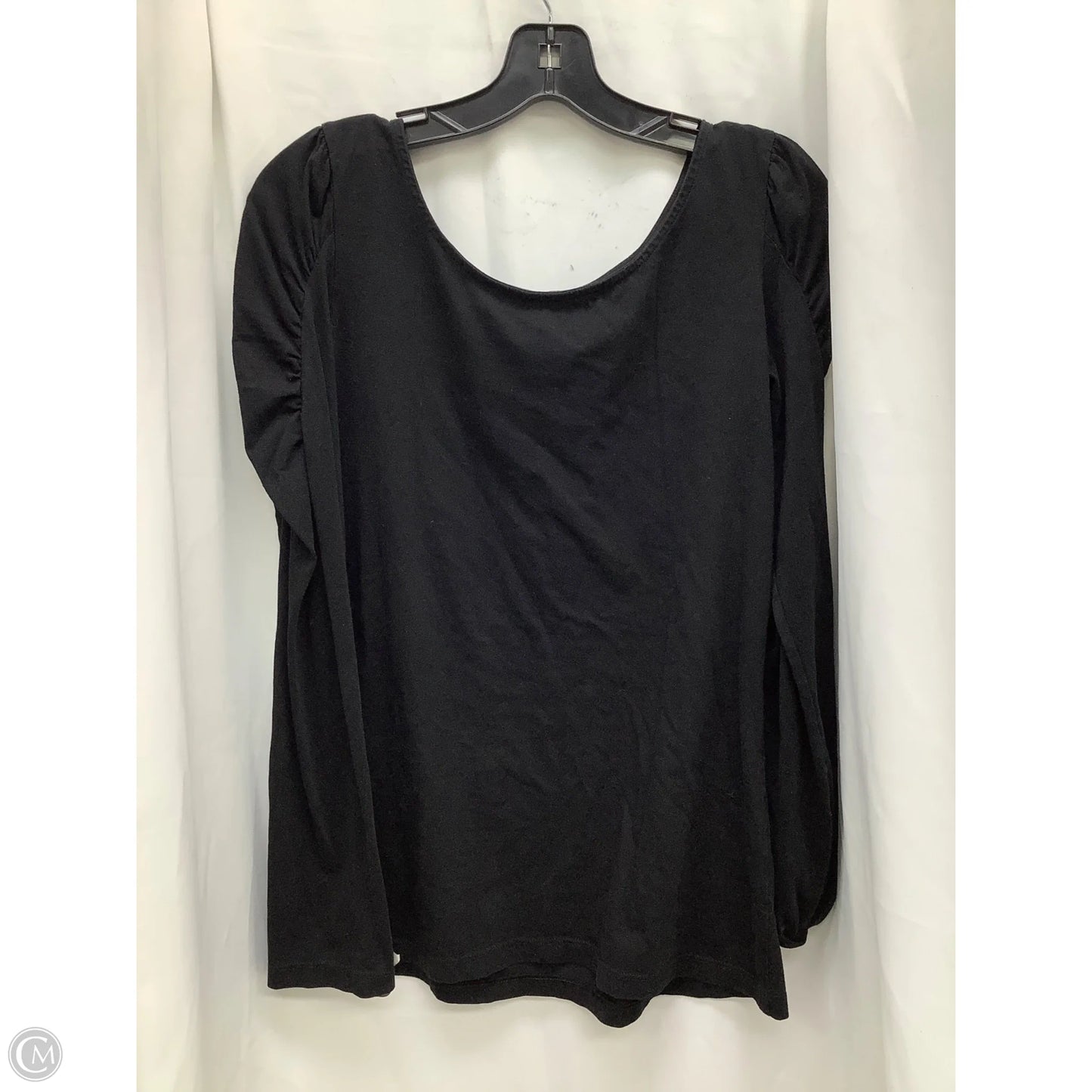 Top Long Sleeve Designer By Lilly Pulitzer In Black, Size: L