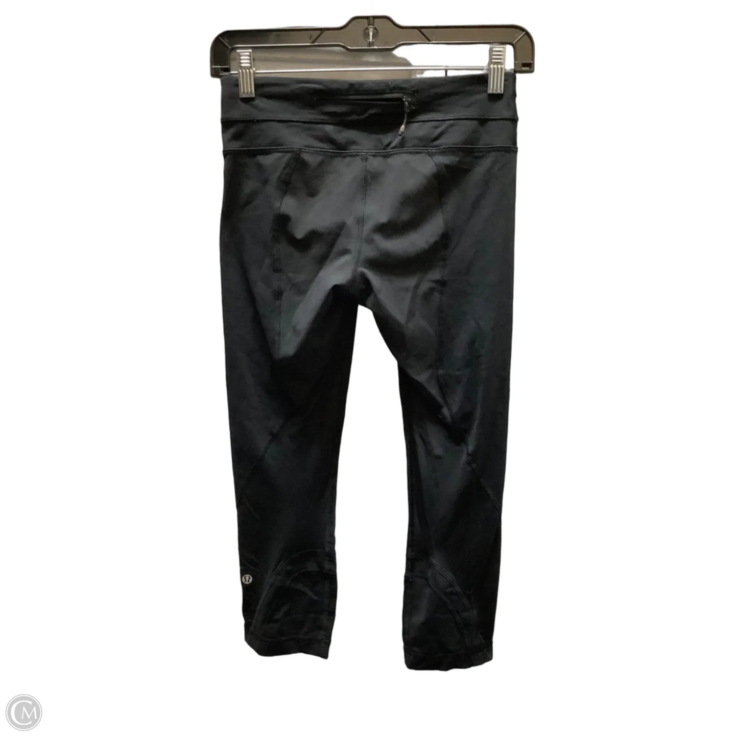 Athletic Capris By Lululemon In Black, Size: 4