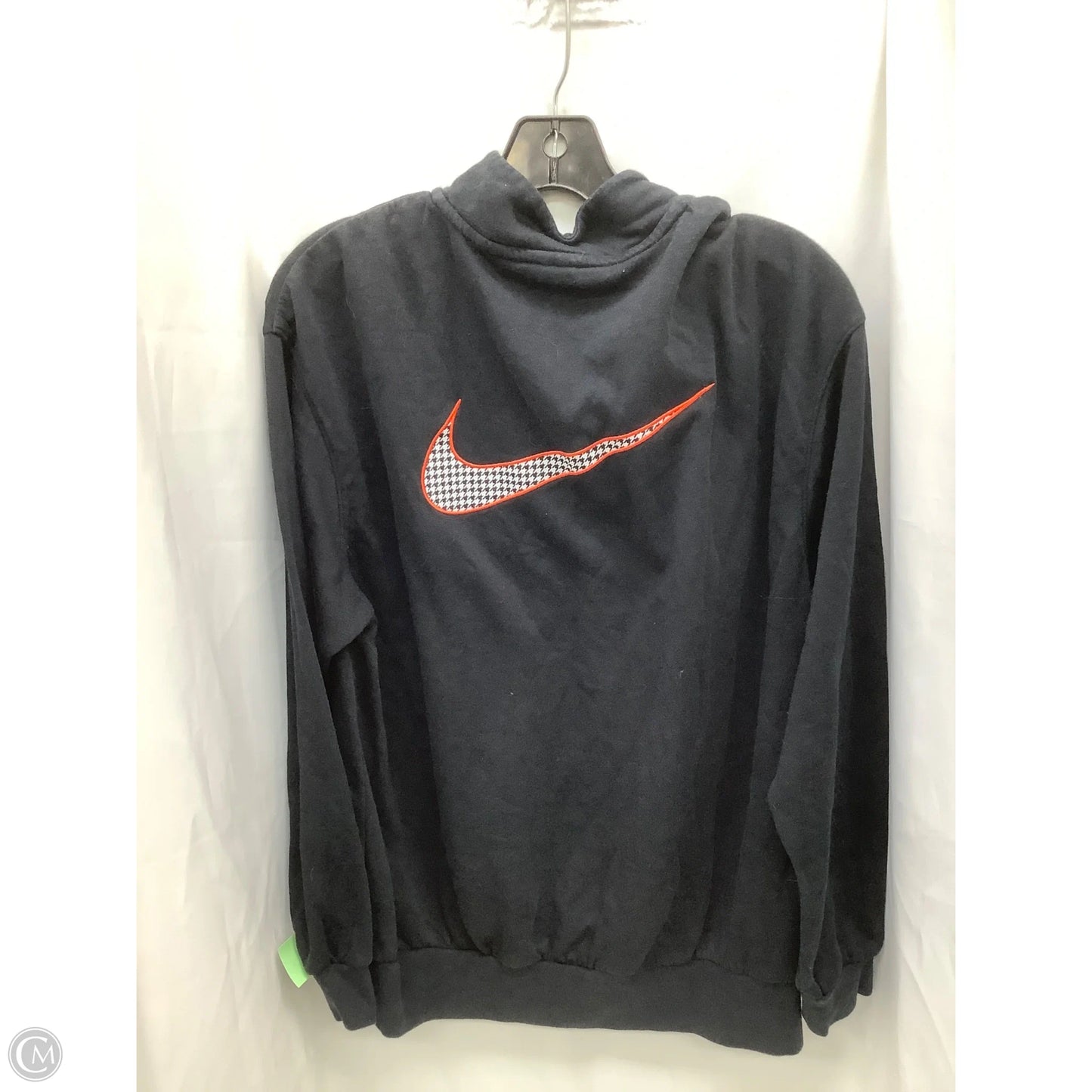 Athletic Sweatshirt Collar By Nike Apparel In Black, Size: Xs