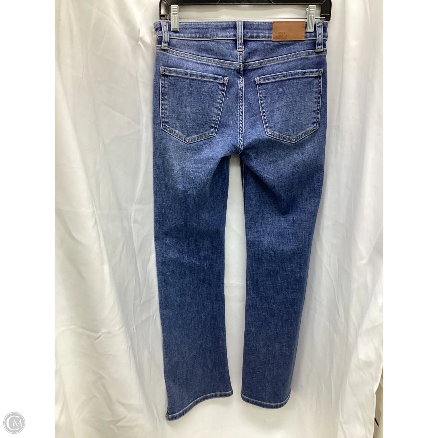 Jeans Boot Cut By Market & Spruce In Blue Denim, Size: 2p