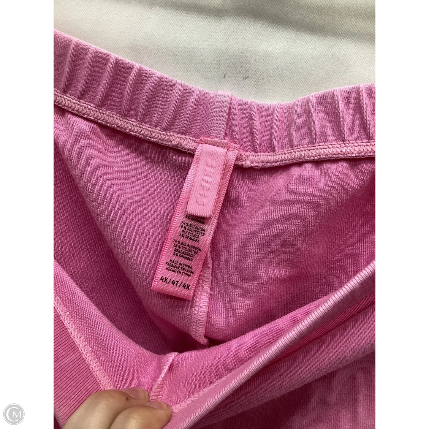 Shorts By Skims In Pink, Size: 4x
