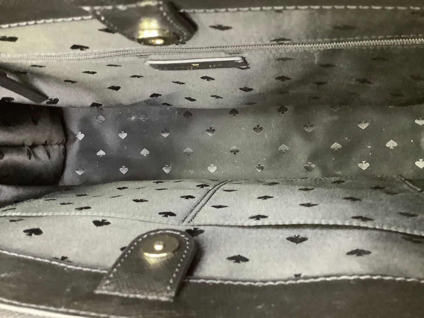 Handbag Designer By Kate Spade In Black, Size:Large
