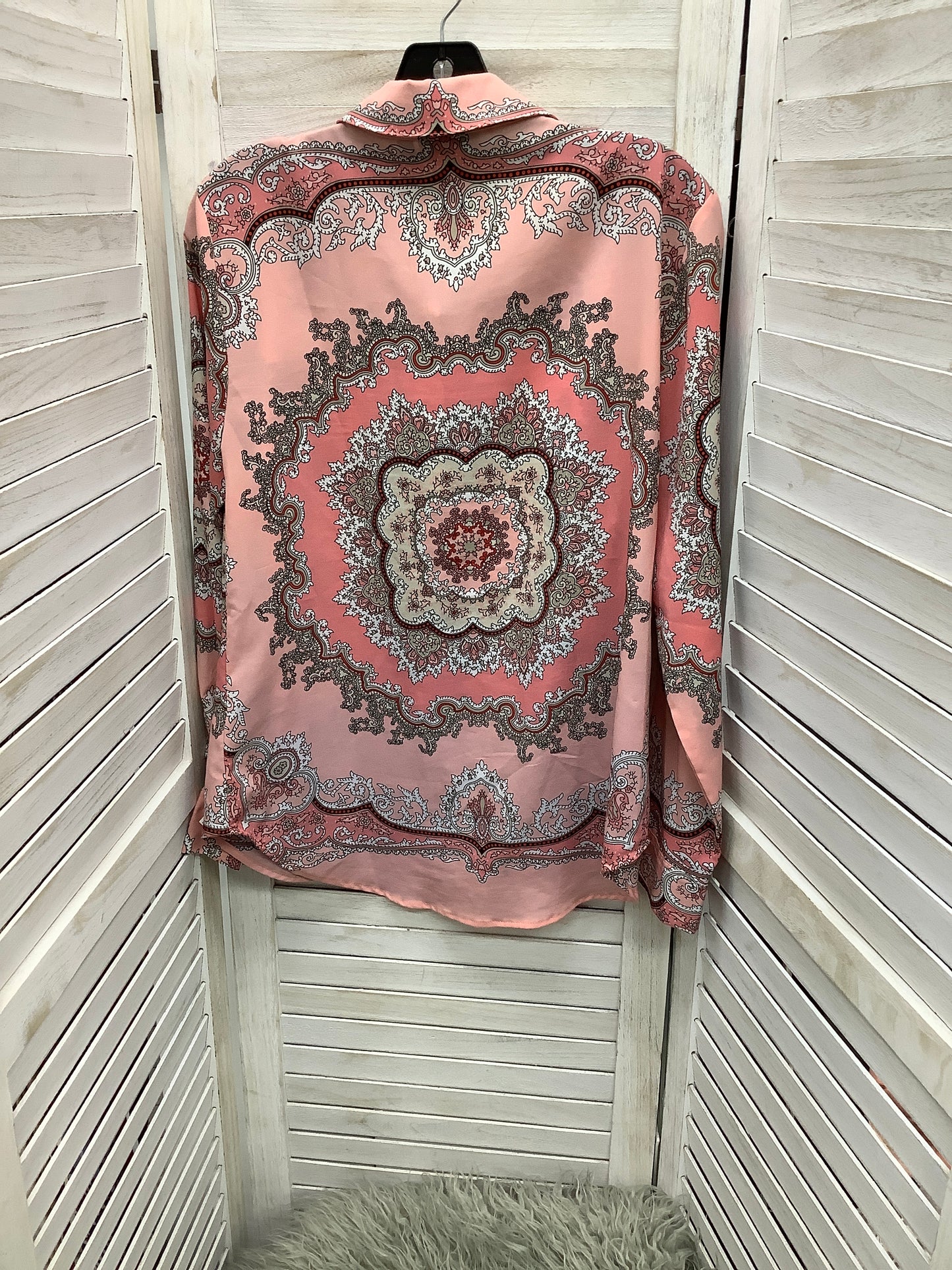 Blouse Long Sleeve By Apt 9 Size: M