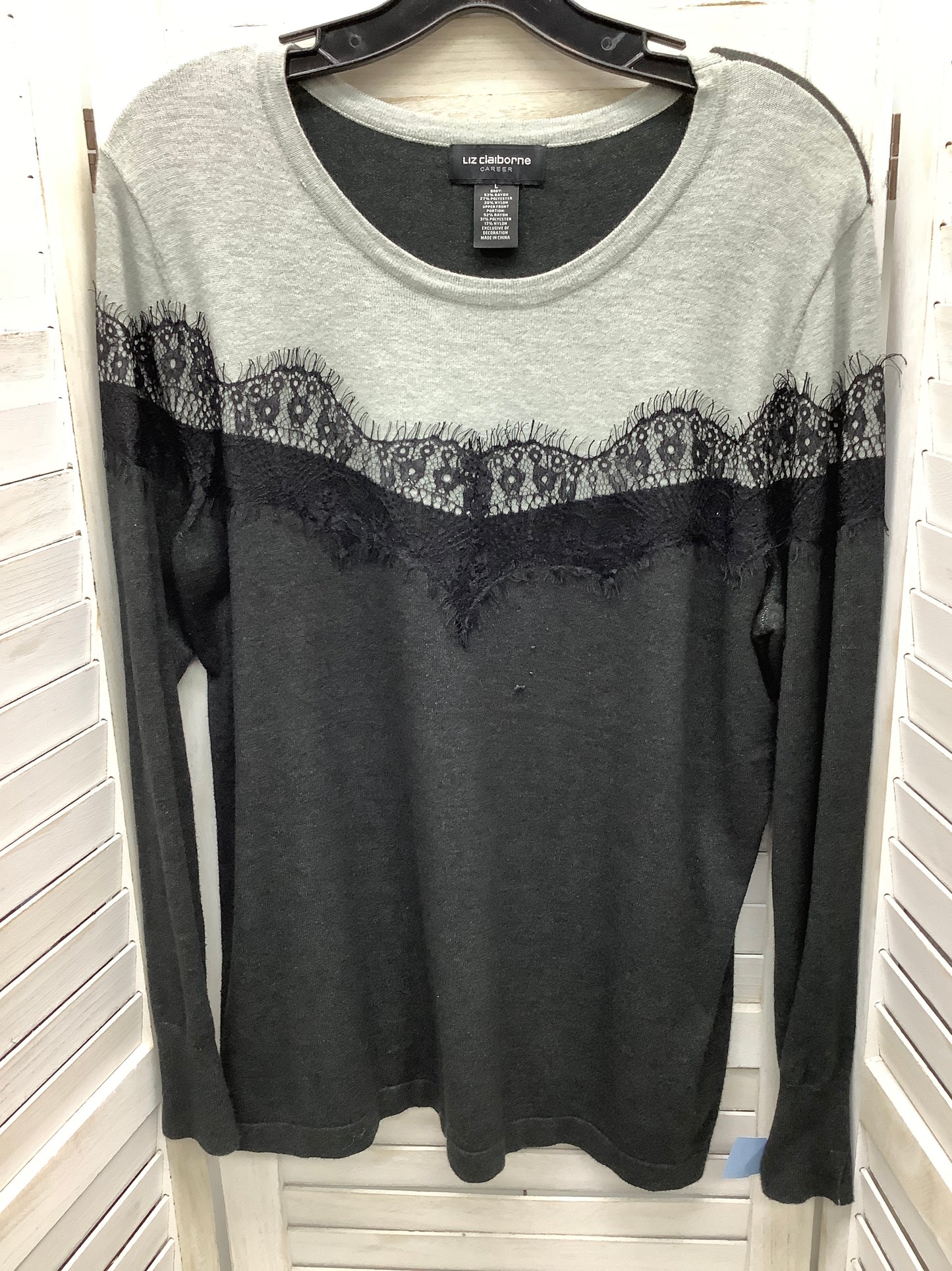 Sweater By Liz Claiborne Size: L