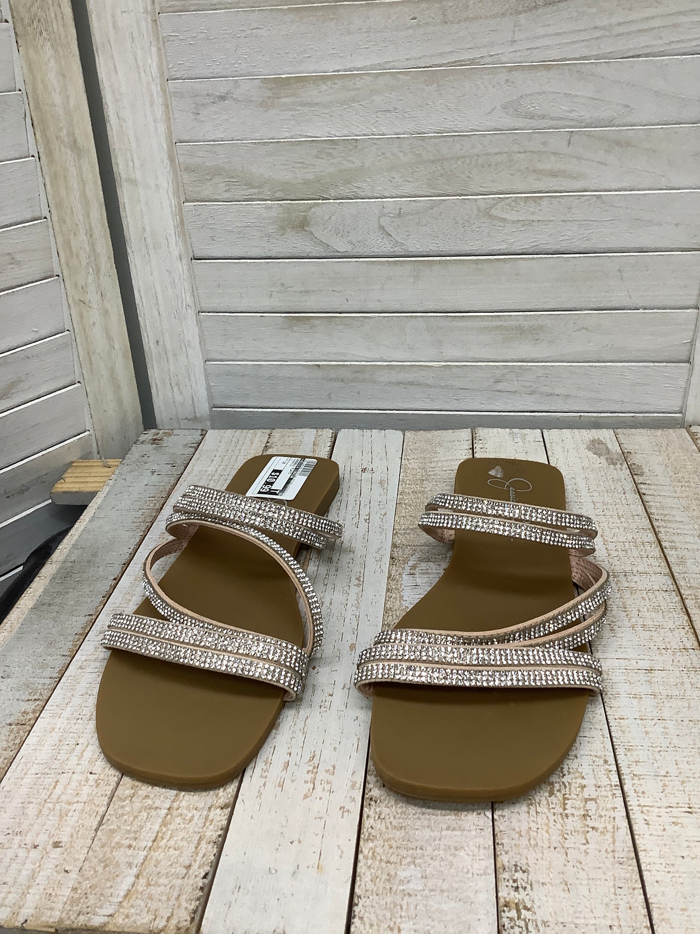 Sandals Flats By Jessica Simpson Size: 10