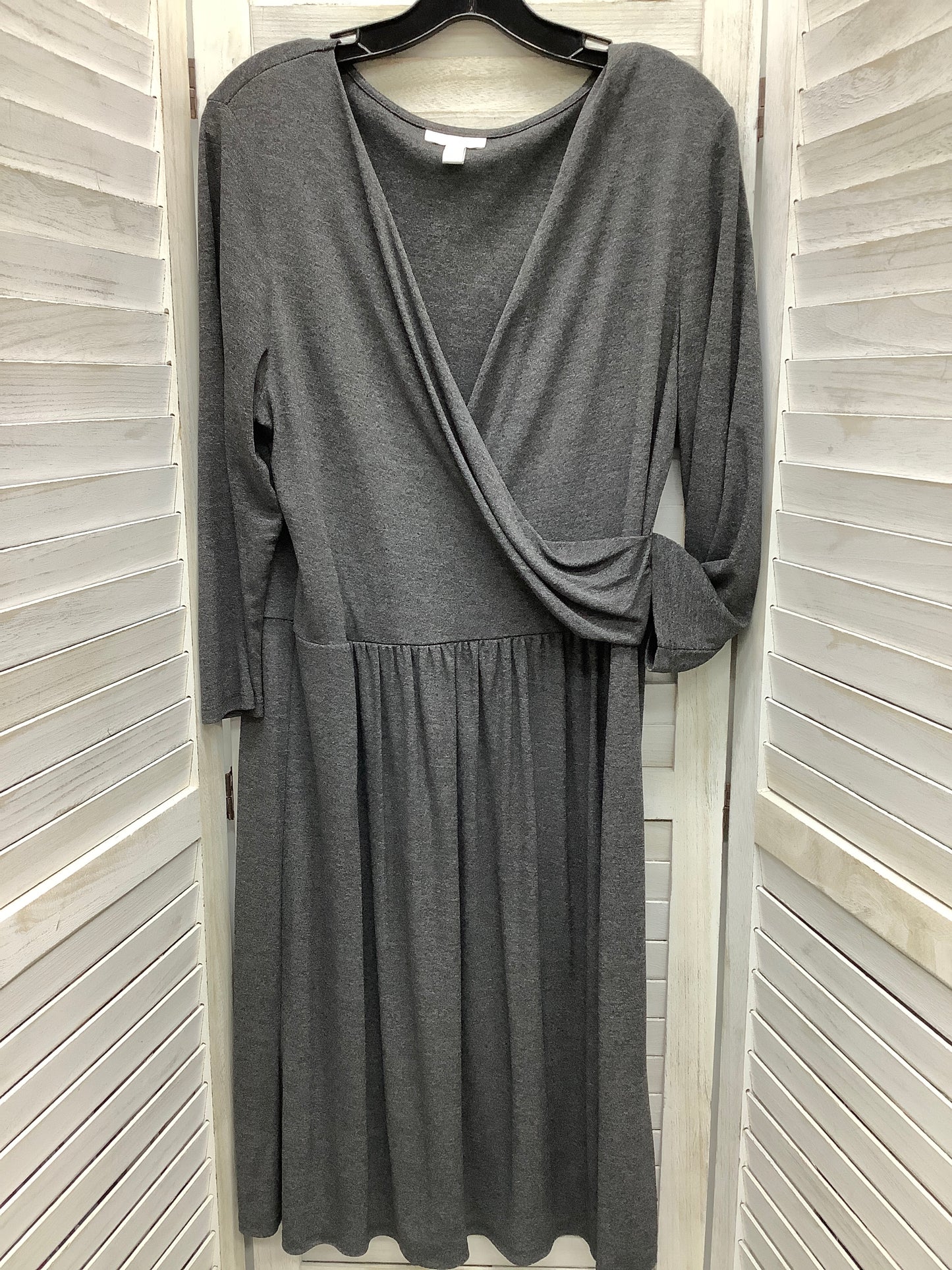 Dress Casual Midi By Charter Club Size: Xl