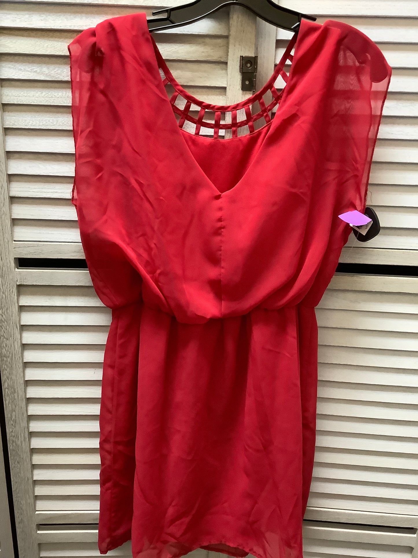 Dress Casual Midi By City Triangles Size: L