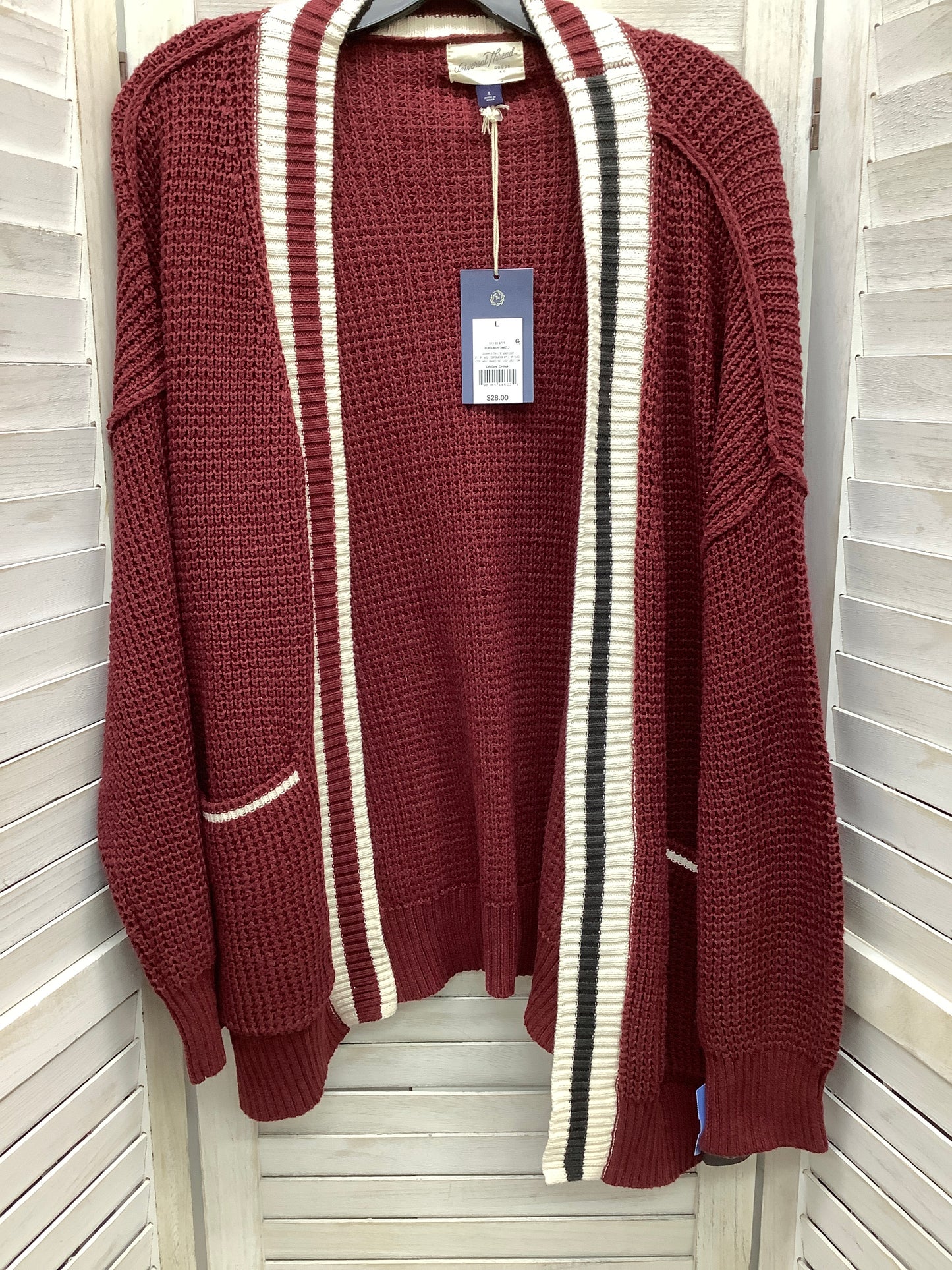 Cardigan By Universal Thread Size: L