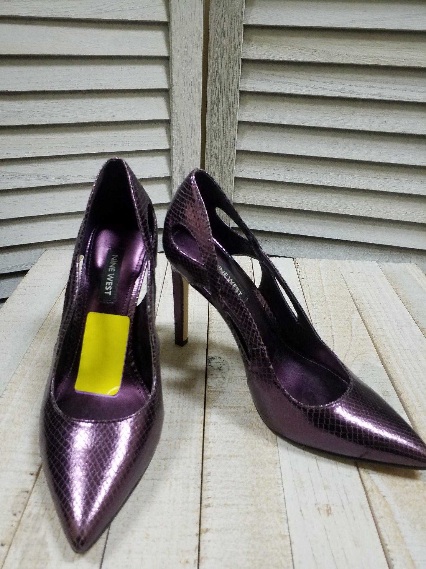 Sandals Heels Stiletto By Nine West Size: 6.5