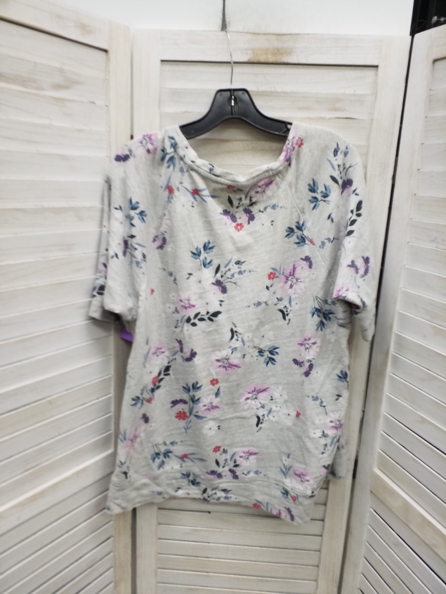 Top Short Sleeve Basic By Loft Size: 2x