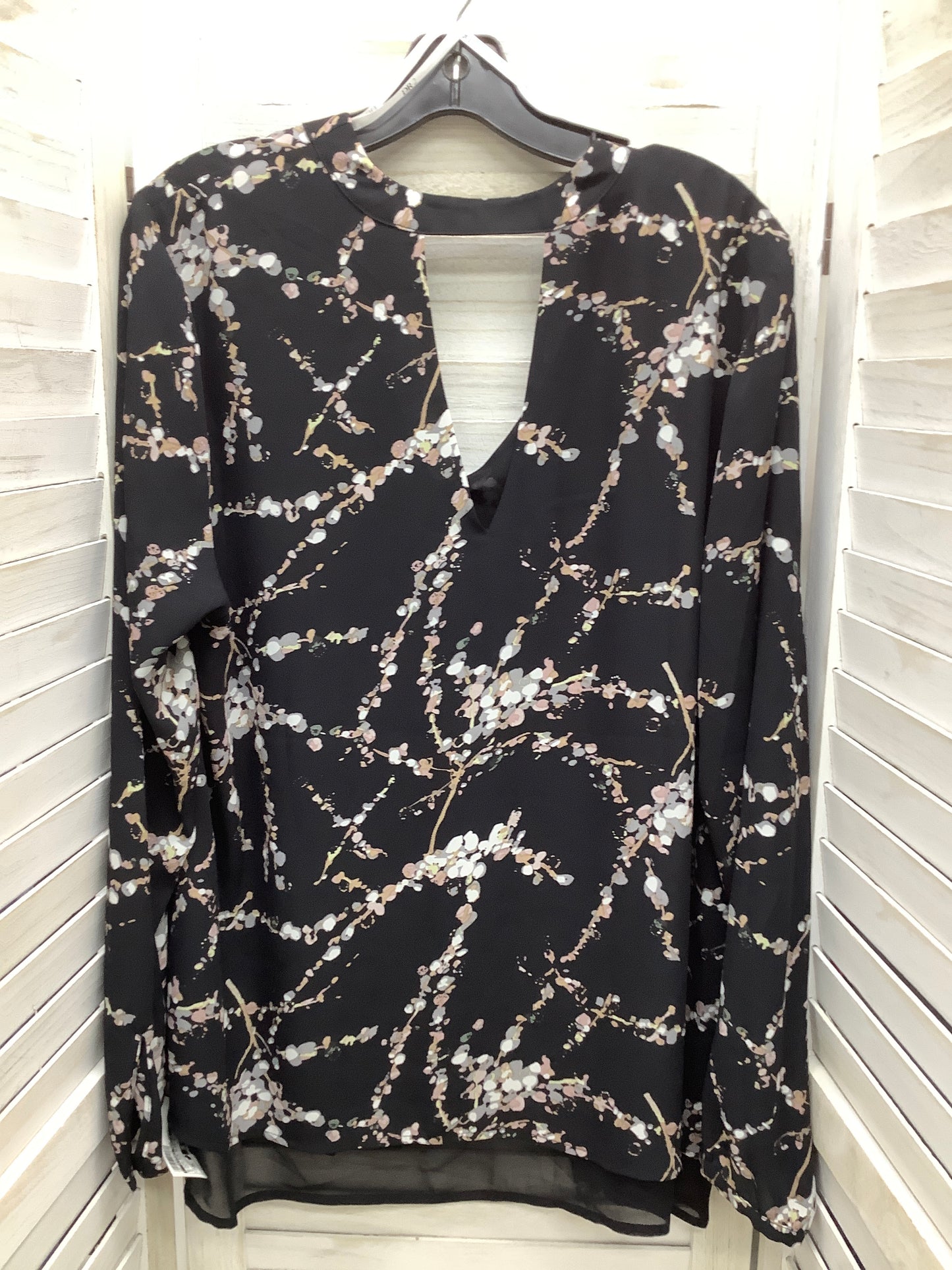 Blouse 3/4 Sleeve By Clothes Mentor Size: Xl