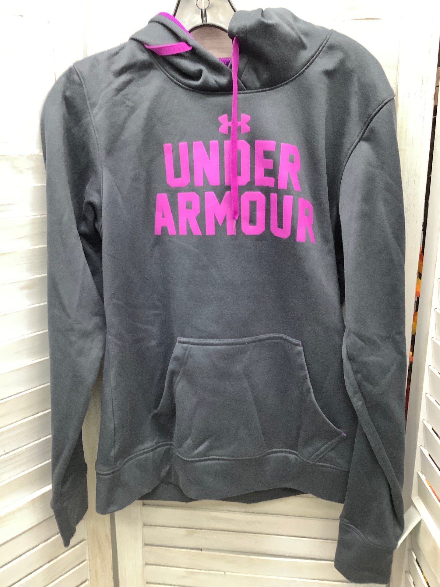 Athletic Sweatshirt Hoodie By Under Armour Size: M