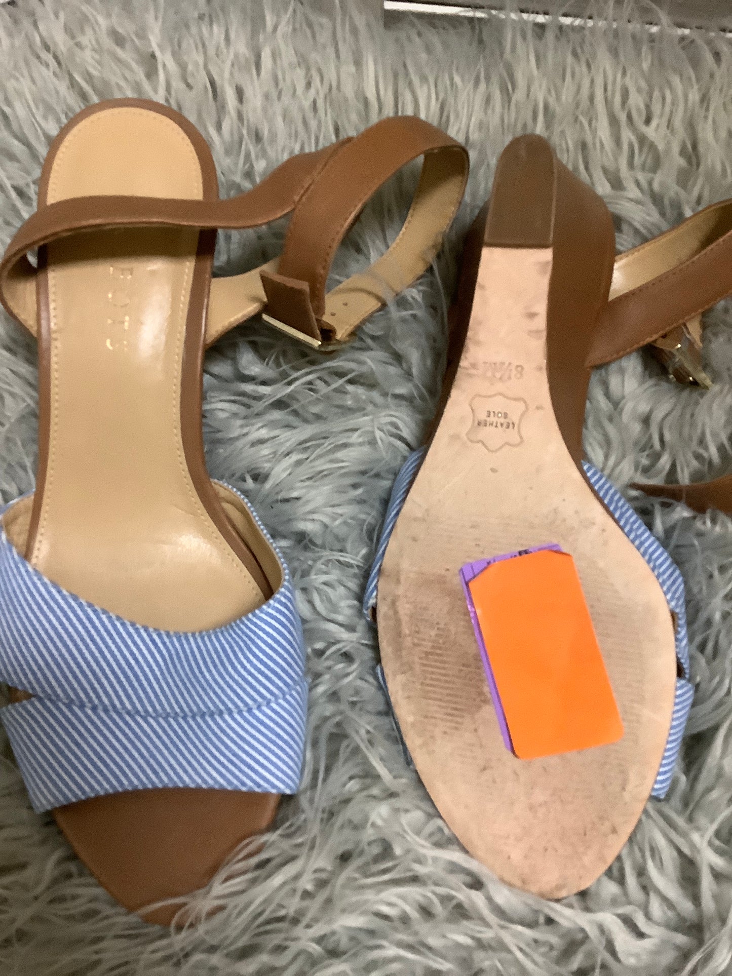 Sandals Heels Wedge By Talbots Size: 8.5