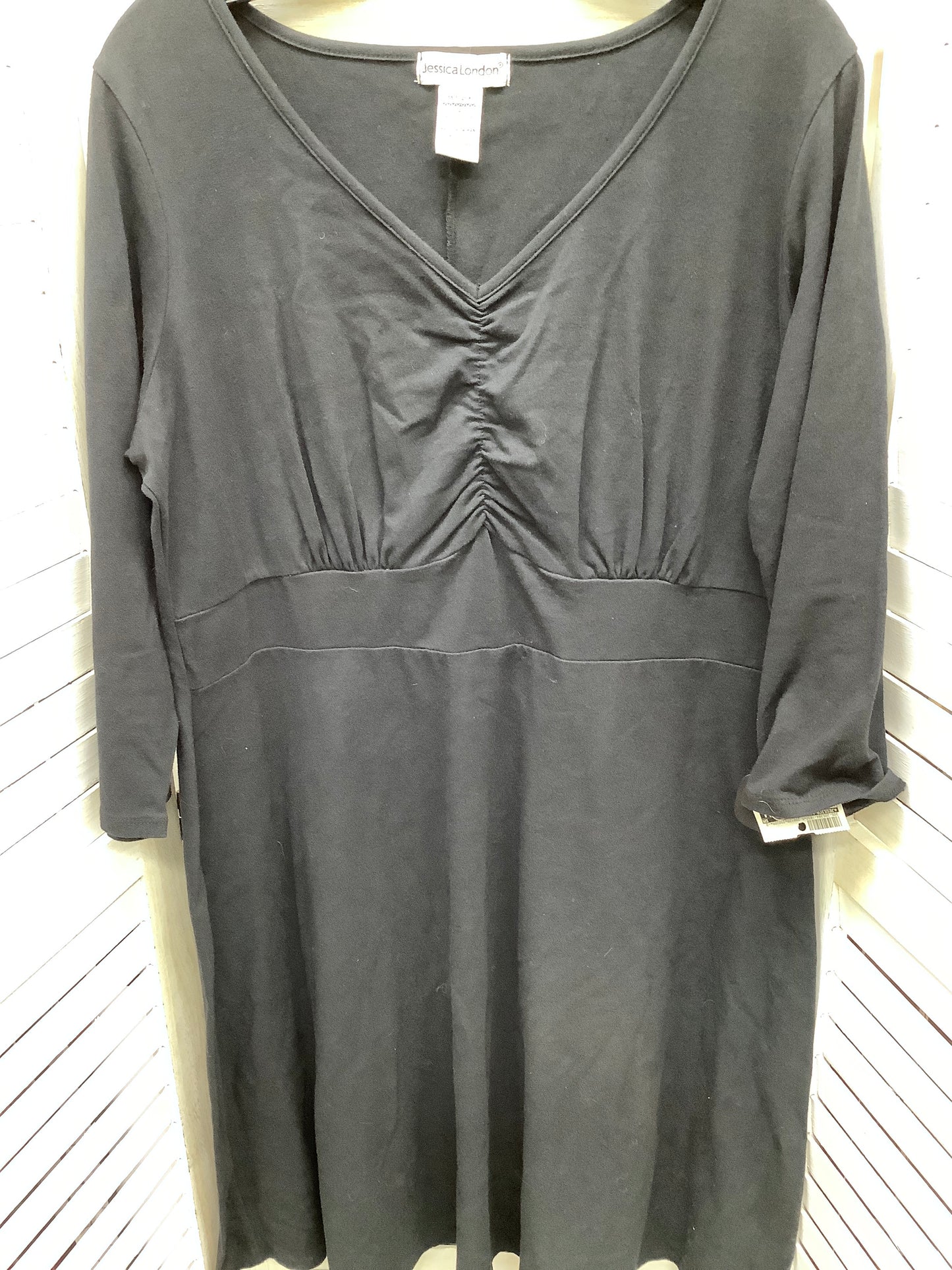 Dress Casual Midi By Jessica London Size: 14