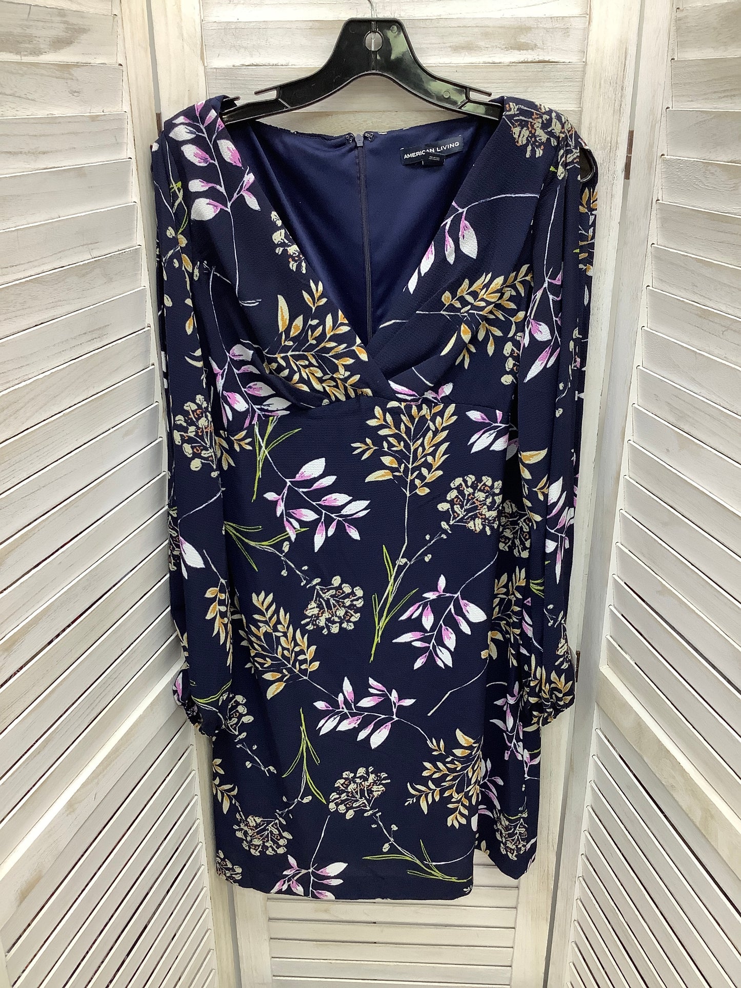 Dress Casual Midi By American Living Size: 12