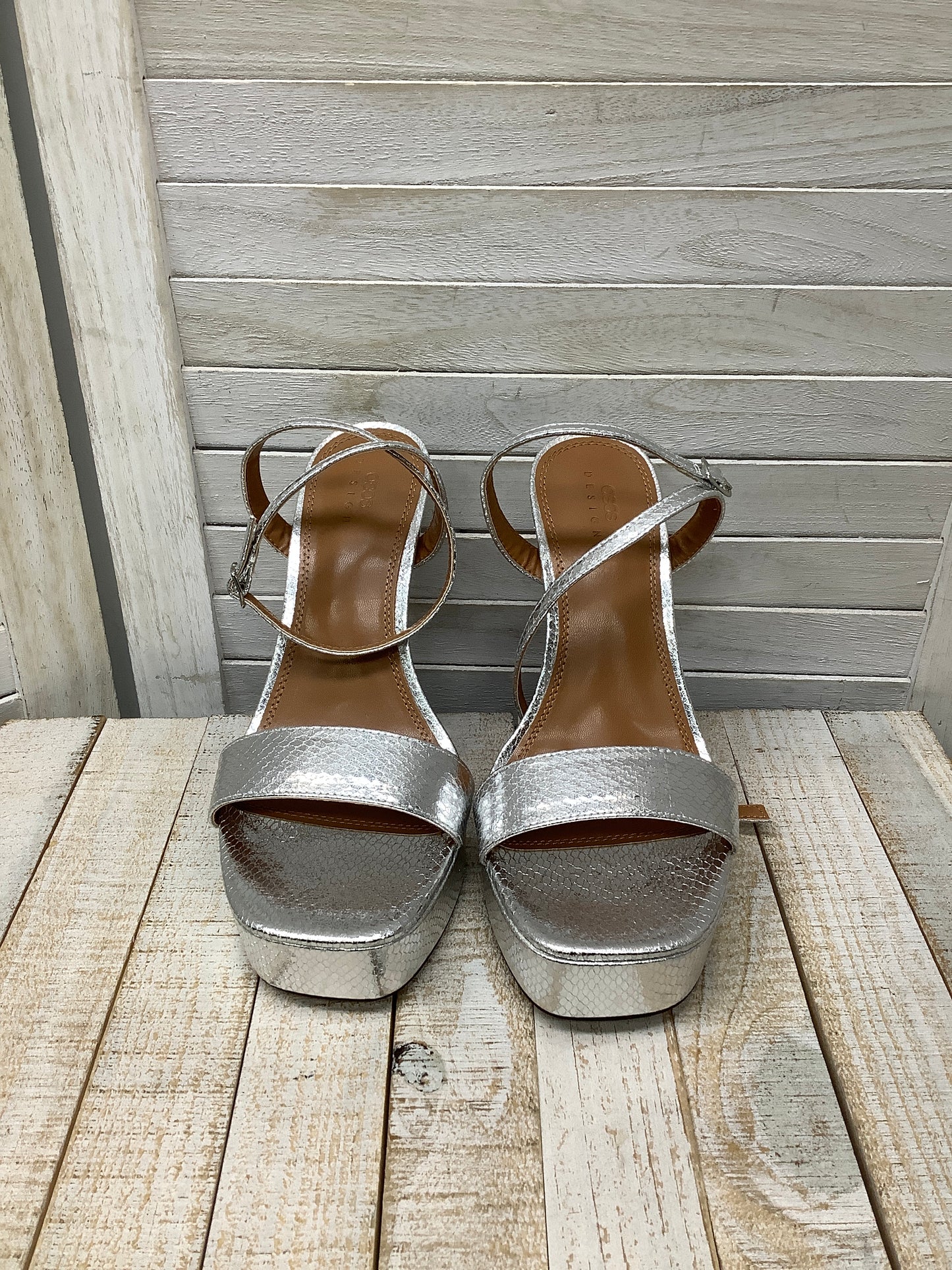 Shoes Heels Block By Asos Size: 8