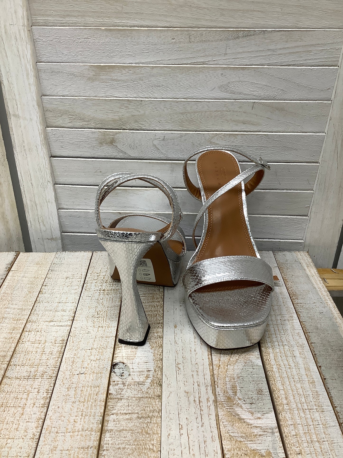 Shoes Heels Block By Asos Size: 8