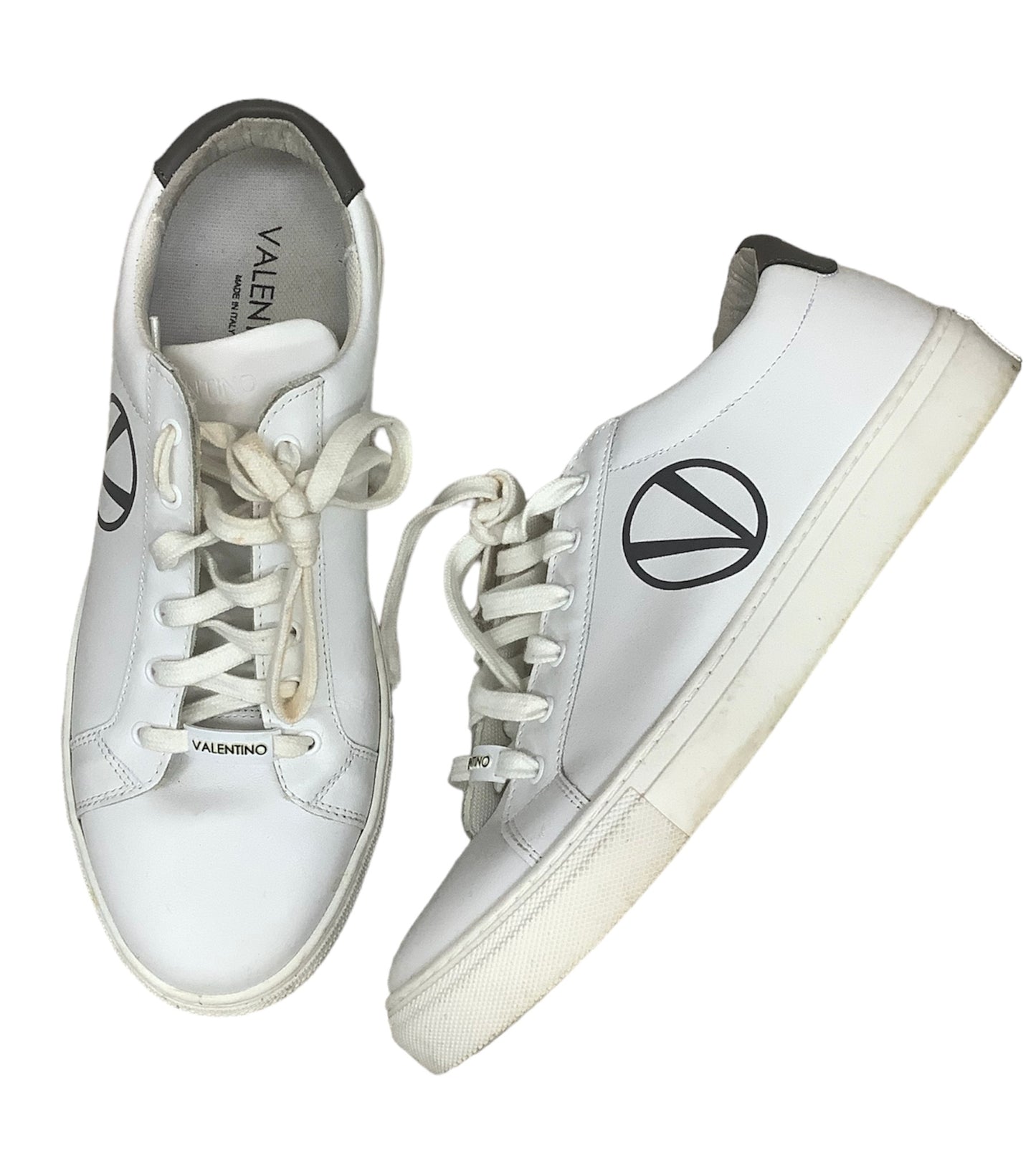 White Shoes Designer Valentino-garavani, Size 10