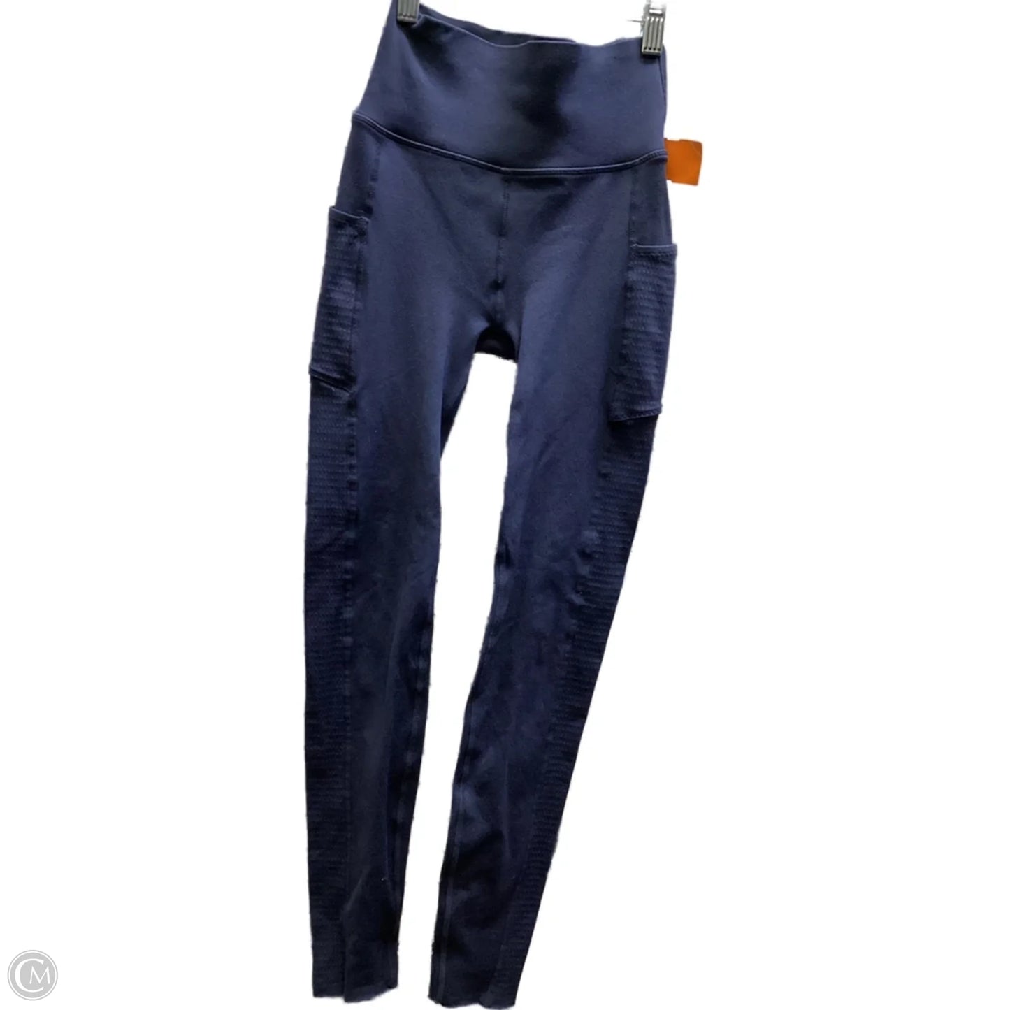 Athletic Leggings By Fabletics In Navy, Size: M
