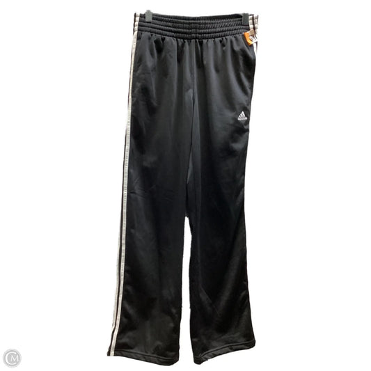 Athletic Pants By Adidas In Black & White, Size: S
