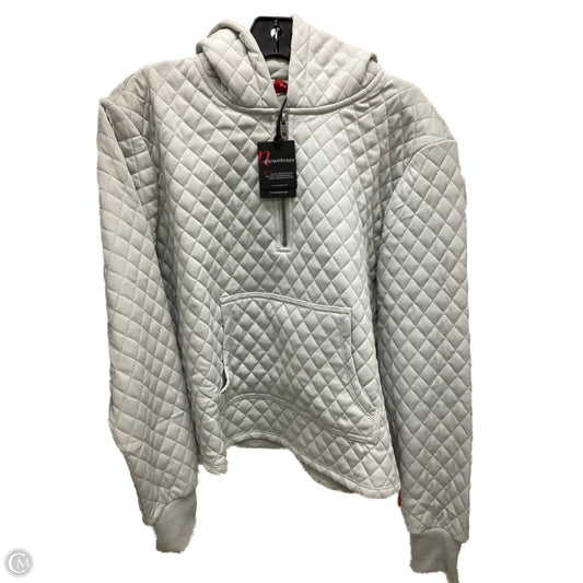 Sweatshirt Hoodie By Philosophy In Grey, Size: S